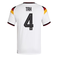 Camiseta Alemania Jonathan Tah #4 Primera Equipación Replica Mundial 2026 mangas cortas